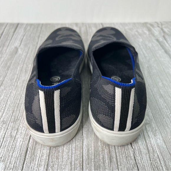 Rothy's The Sneaker in Gray Camo 7.5 - Picture 8 of 11